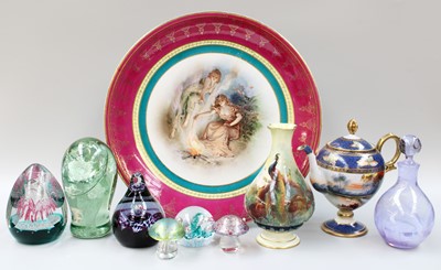 Lot 196 - China and Glass, including a Royal Worcester...