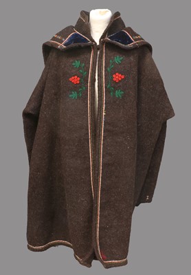 Lot 2203 - Romanian Autumn Sheperd's Suman or Coat, in...