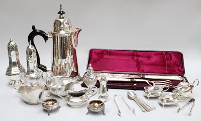 Lot 43 - A Collection of Assorted Silver and SIlver...