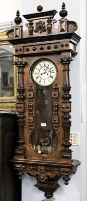 Lot 1505 - A Vienna Type Striking Wall Clock , Circa 1890,...