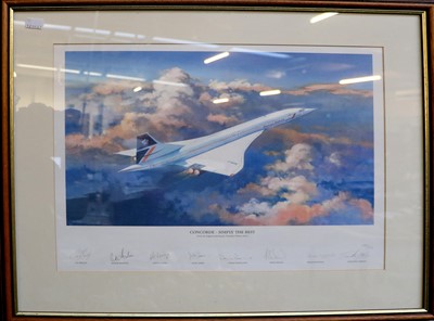 Lot 243a - After Timothy O'Brien Concorde - Simply the...