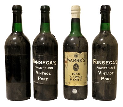Lot 68 - Fonseca's 1966 Vintage Port (two bottles),...