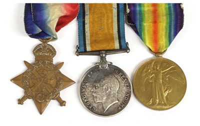 Lot 11 - A First World War Trio, awarded to 8782...