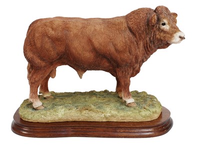 Lot 2134 - Border Fine Arts 'Limousin Bull' (Style Two),...