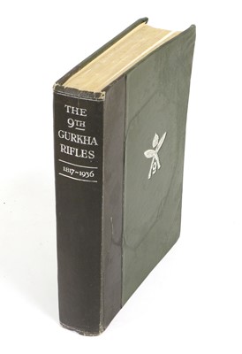 Lot 110 - A Volume of The 9th 1817-1936 Gurkha Rifles by...