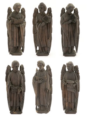 Lot 139 - Harry Percy Jackson (1867-1931): Six Carved...