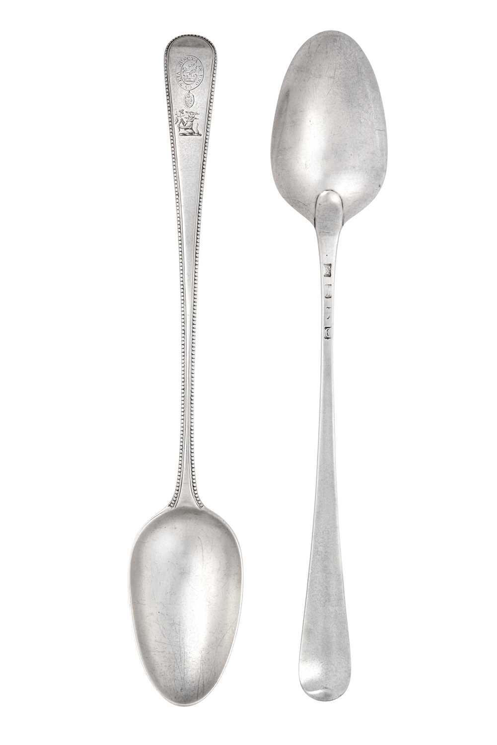 Lot 2234 - A Pair of George III Silver Basting-Spoons