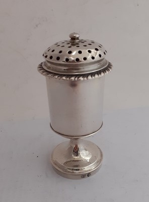 Lot 2259 - An Indian Colonial Silver Caster