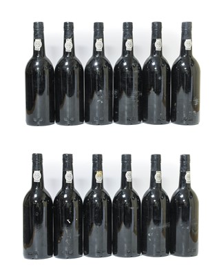Lot 64 - Dow's 1977 Vintage Port (twelve bottles)