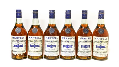 Lot 3103 - Martell Three Star Cognac, 1970s bottling (six...