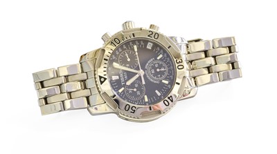 Lot 413 - A Stainless Steel Tissot Chronograph Quartz...