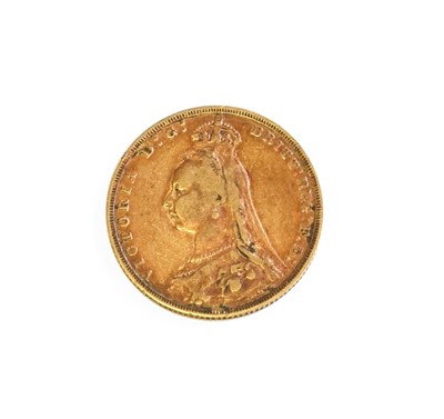 Lot 505 - Victoria, Sovereign 1891; Fine and Toned