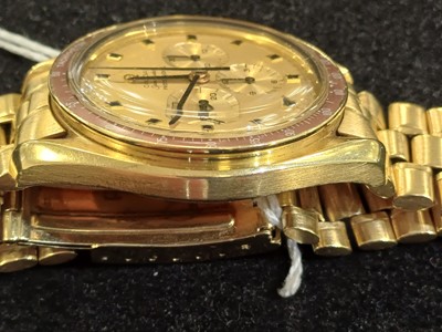 Lot 2228 - Omega: A Fine and Rare 18 Carat Gold Limited...