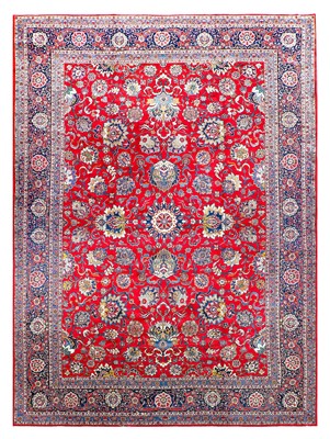 Lot 163 - Kashan Carpet Central Iran, circa 1940 The...