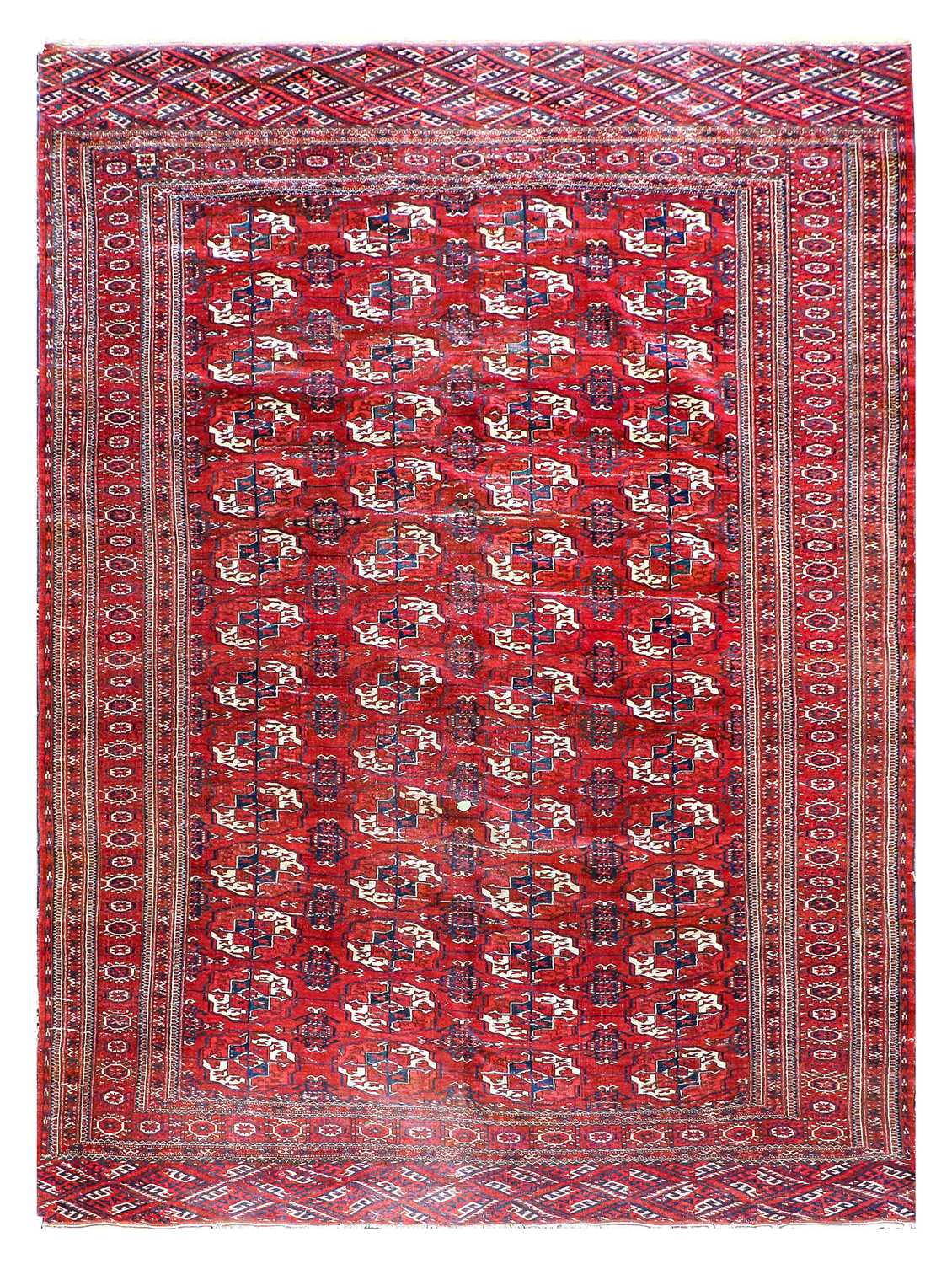 Lot 171 - Tekke Carpet Probably Merv, circa 1900 The...