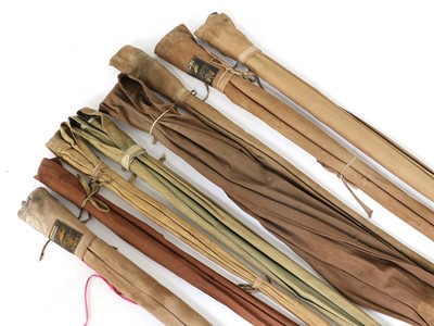 Lot 4092 - A Group Of Mainly Split Cane And Greenheart Fly Rods