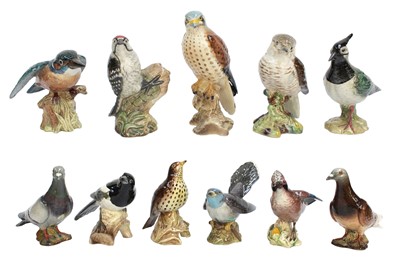 Lot 2202 - Beswick Birds Including: 'Lesser Spotted...