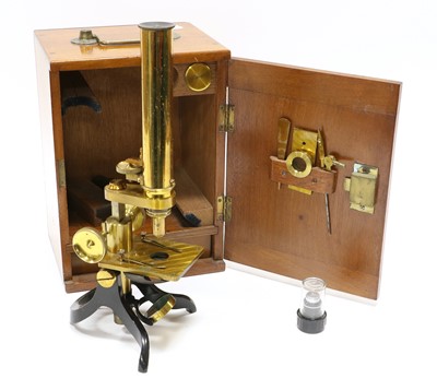 Lot 135 - Thomas Armstrong & Brother Ltd Microscope
