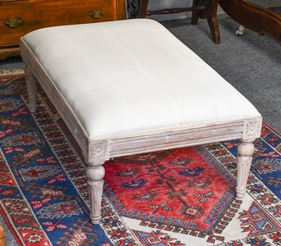 Lot 1241 - A Suzy Watson Footstool, 103cm by 64cm by 40cm