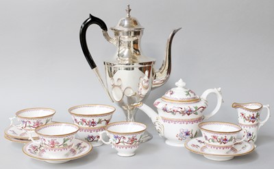 Lot 214 - A Royal Worcester Tea Service, together with a...