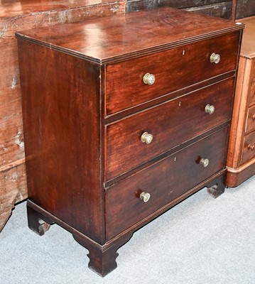 Lot 1429 - 19th Century Mahogany Three Height Chest of...