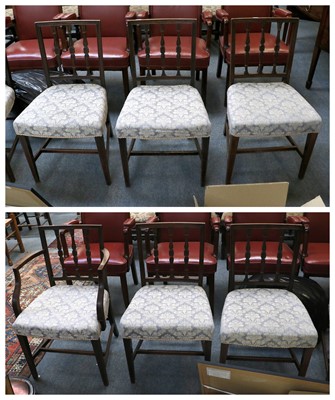 Lot 1326 - Six 19th Century Mahogany Dining Chairs