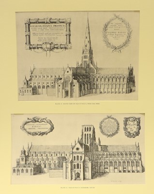 Lot 262 - Hollar (Wenceslaus) London: 37 etchings of...