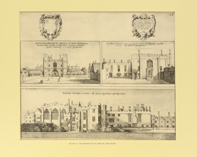 Lot 262 - Hollar (Wenceslaus) London: 37 etchings of...