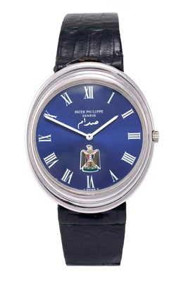 Lot 2203 - Patek Philippe: A Rare 18 Carat White Gold...