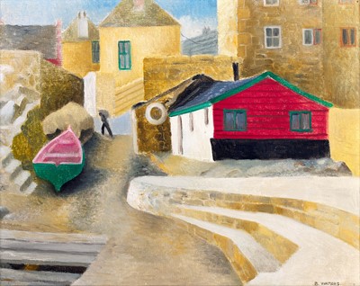 Lot 602 - Billie Waters (1896-1979) "The Pink Boat St...