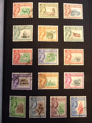 Lot 292 - Stamp Collection, in three albums, the main...