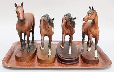 Lot 267 - Beswick Horses, including "Mill Reef", "Spirit...