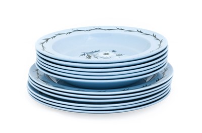 Lot 73 - A Wedgwood Aster (Blue) Earthenware Dinner...
