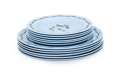 Lot 73 - A Wedgwood Aster (Blue) Earthenware Dinner...