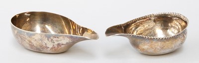 Lot 147 - Two George III Silver Pap-Boats, Maker's Marks...