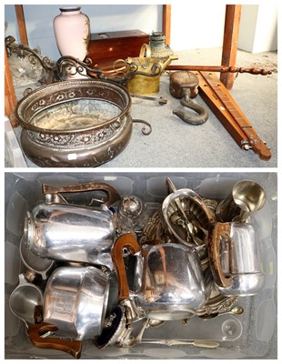 Lot 353 - A Selection of Silver Plate, Picquot tea set,...