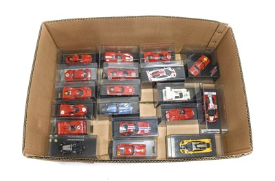 Lot 4521 - Various Manufacturers A Collection Of GT/Road Racing Cars