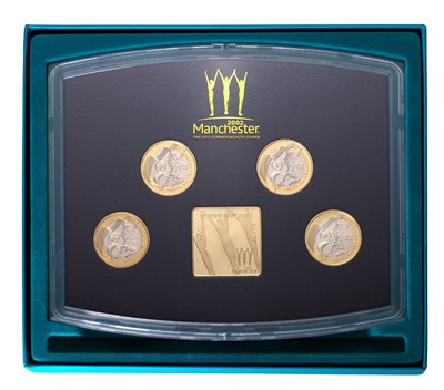 Lot 372 - Manchester Commonwealth Games Proof Set 2002;...