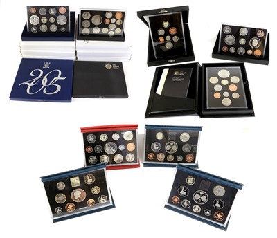 Lot 353 - 15x UK Proof Sets, comprising; (2x) 1997, 1999,...