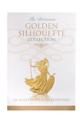 Lot 393 - Royal Mint, Britannia Golden Silhouette...