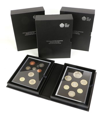 Lot 358 - 3x UK Proof Sets, to include; (2x) 'Collector...