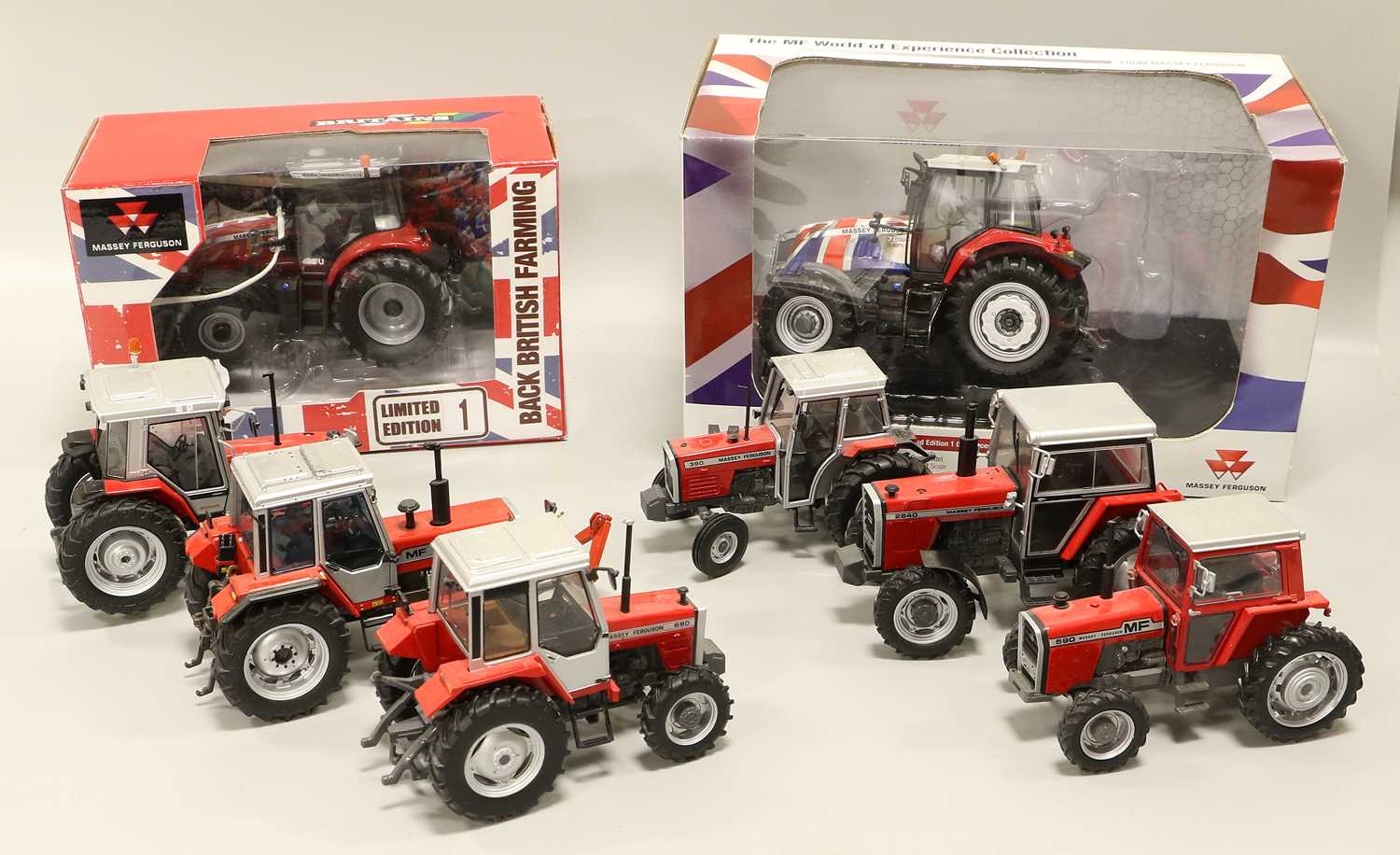 Lot 4516 - Various Diecast Massey Ferguson Tractors