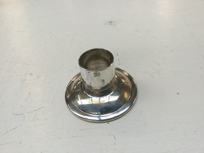 Lot 8 - A George III Silver Chamber-Candlestick, by...