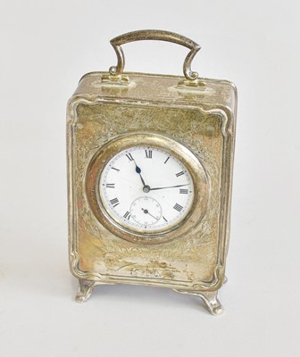 Lot 30 - A George V Silver Timepiece, Maker's Mark Worn,...