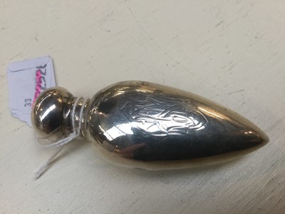 Lot 116 - A Victorian Silver Scent-Bottle, Maker's Mark...
