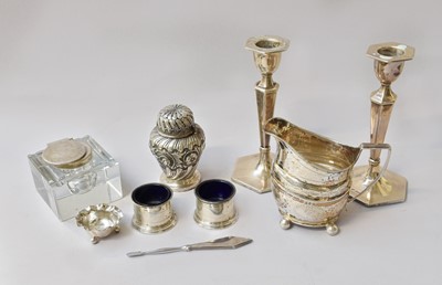 Lot 61 - A Collection of Assorted Silver, including a...