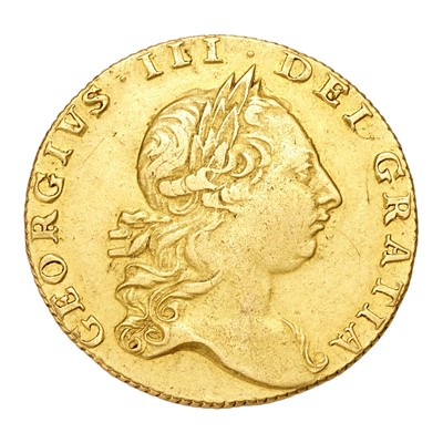 Lot 226 - George III, Guinea 1763, second laureate head...