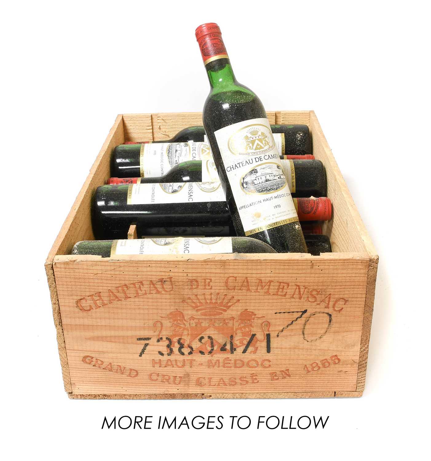 Lot 3039 - Château De Carmensac 1970 Grand Cru Classé,...