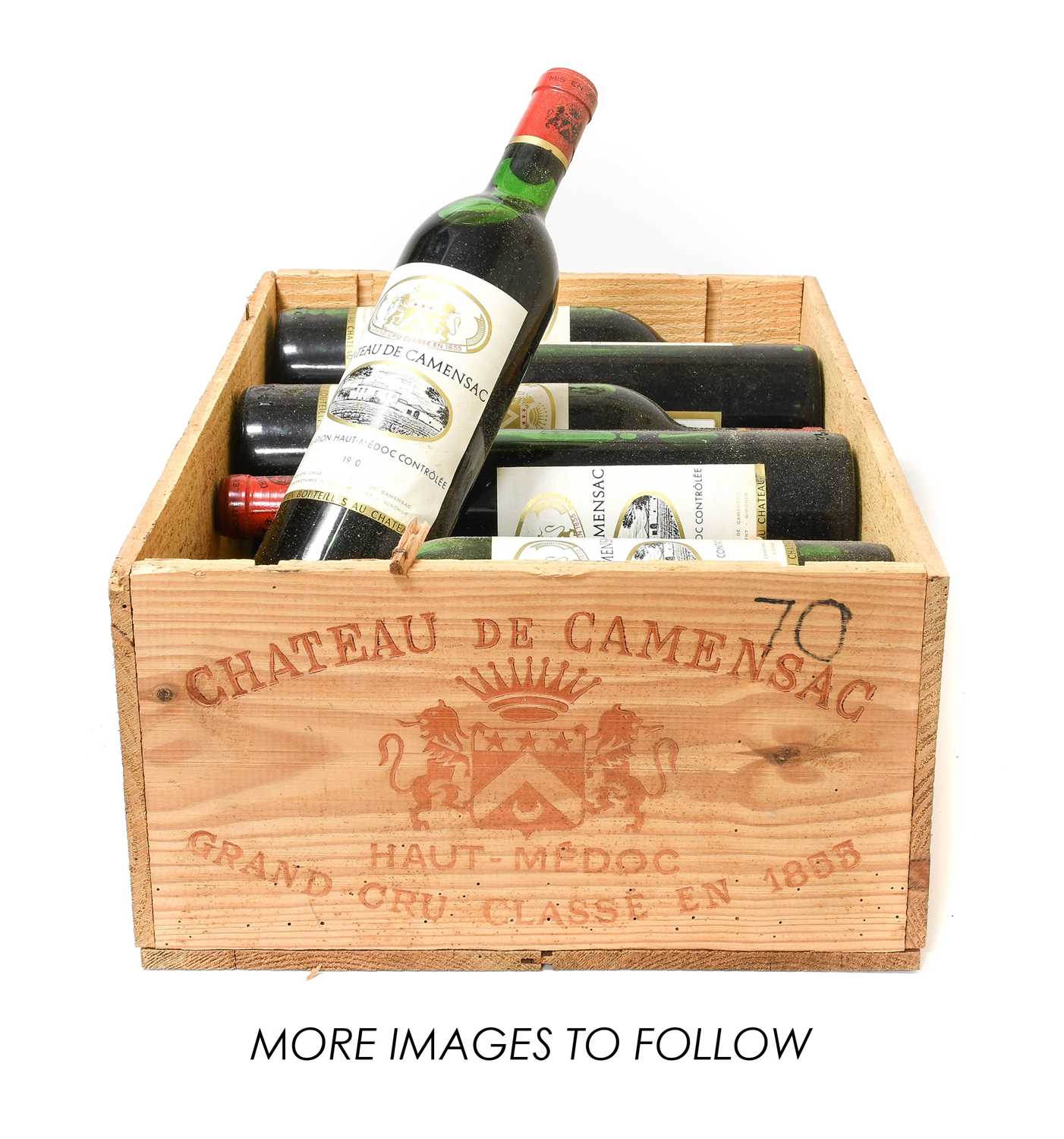 Lot 3042 - Château De Carmensac 1970 Grand Cru Classé,...
