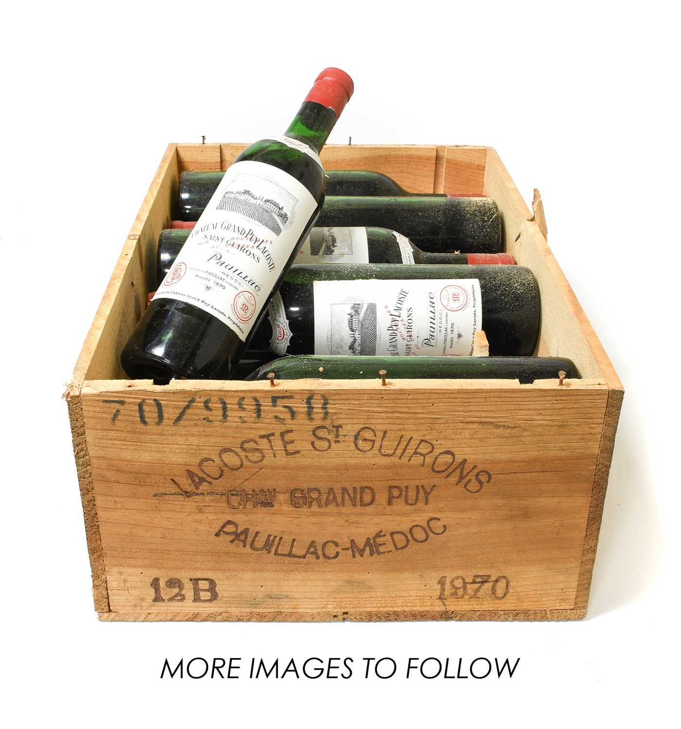 Lot 3045 - Château Grand-Puy Lacoste Saint Guirons 1970,...